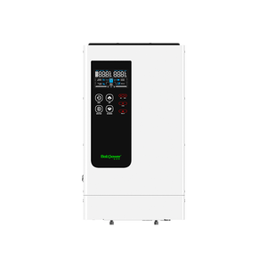 5KW Pure Sine Wave Off Grid Hybrid Solar Inverter 24V150A MPPT Solar Charger Working without Battery.