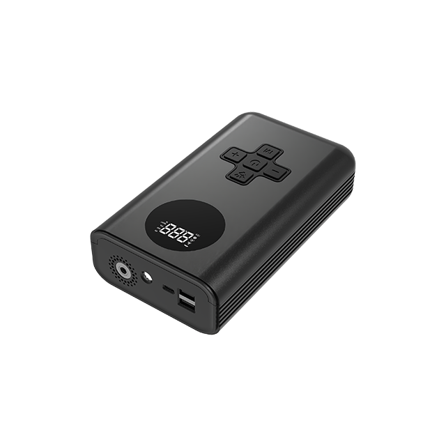 B10 Car Jump Booster 12V 12000mAh（41.44Wh） Emergency Portable Power Bank Jumpstarter Car Battery Jump Starter With Air Compressor Air Pump.
