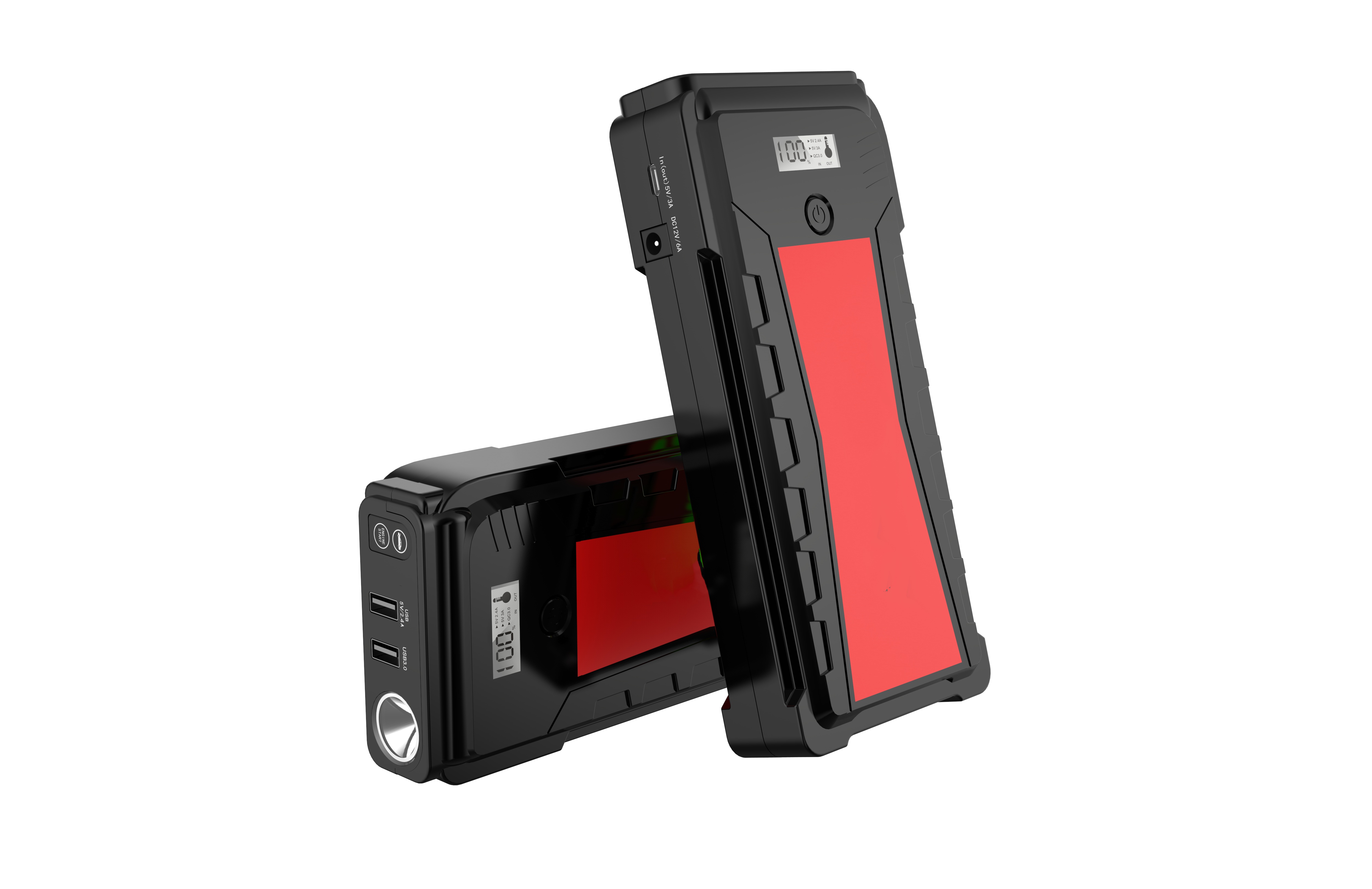 G29 JS3000 3000A 16000mAh(59.2Wh) 12V Multi-function Portable Car Emergency Battery Booster Power Bank Jumper Pack Car Jump Starter.