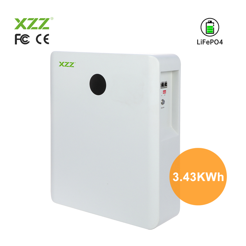 Solar Energy Storage System Lithium Ion Battery 48V LiFePO4 Battery 100ah 3.43KWh Battery Pack Rechargeable Home Energy Storage Lithium Battery