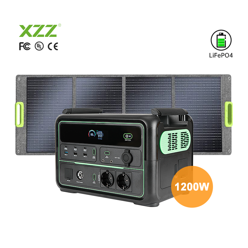 1200W Portable Power Station/ Solar Generator ODM/OEM Mobile Power Supply LiFePO4 Battery