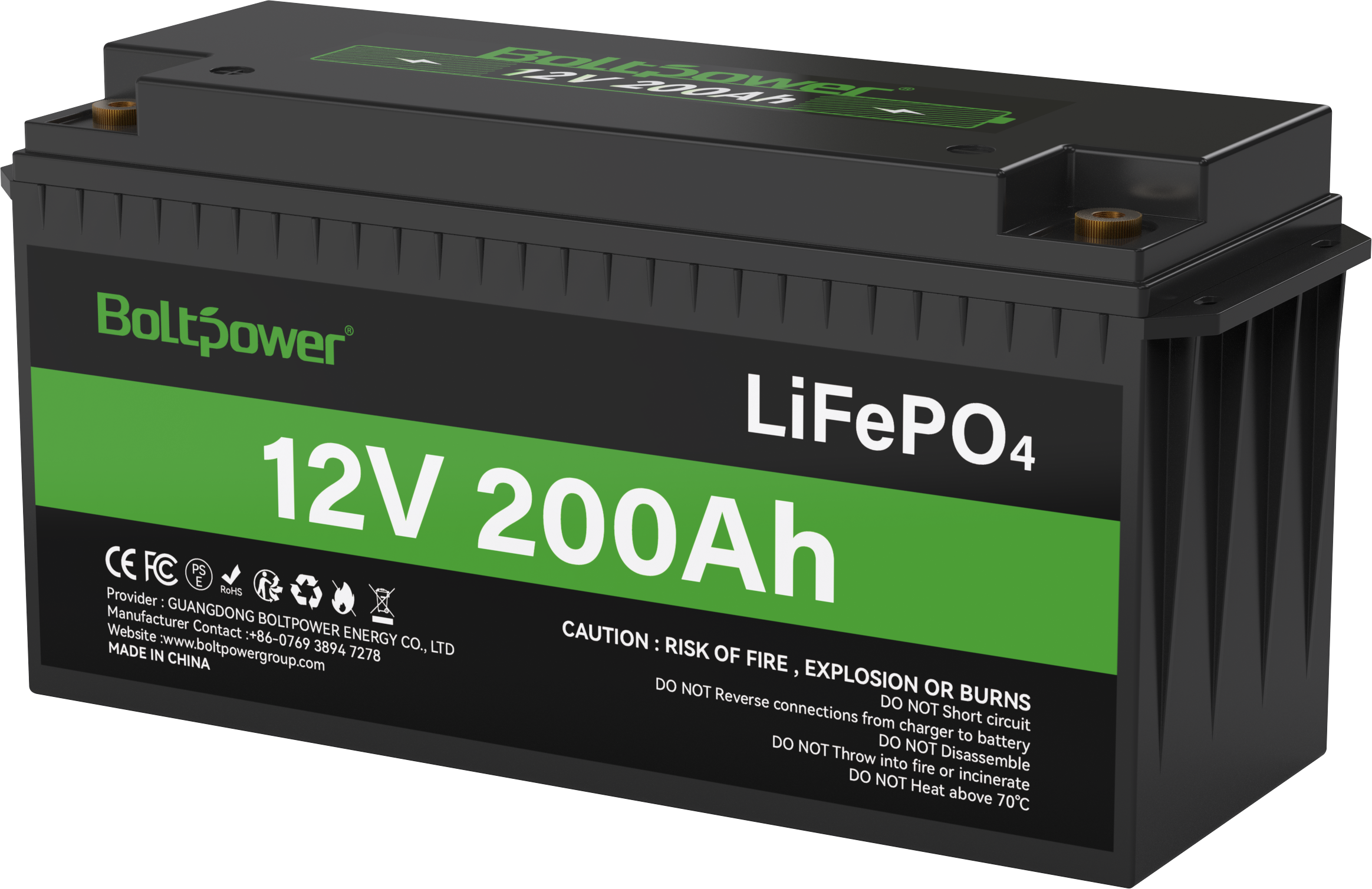 Battery Photo 12.8V200Ah