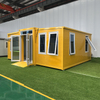 Portable Prefab Expandable Container House With Solar Ready To Live Foldable Tiny Home Luxury 20ft 40ft Prefabricated House Complete Set Off Grid Living Solution Solar Energy System Container House