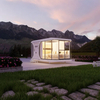 Intelligent Local Prefab Modular Solar Space Capsule House LuxuryCustomized Pre-Fab Folded Container House with Solar System Customized Fast Install Expandable Prefab Container House Homes with Solar 