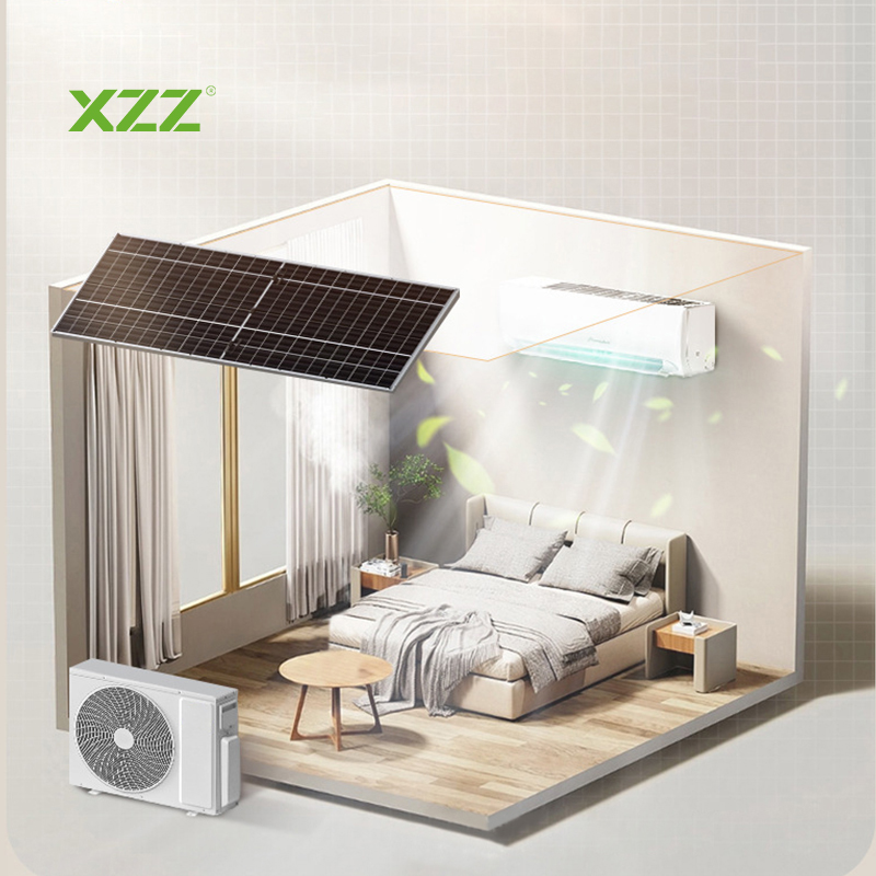 XZZ PV Air Conditioner Solar Air Conditioner Off-grid Hybrid Solar System Solar Powered Air Conditioner Wall Mounted Air Conditioner With Solar Panel All-in-One Energy Storage System