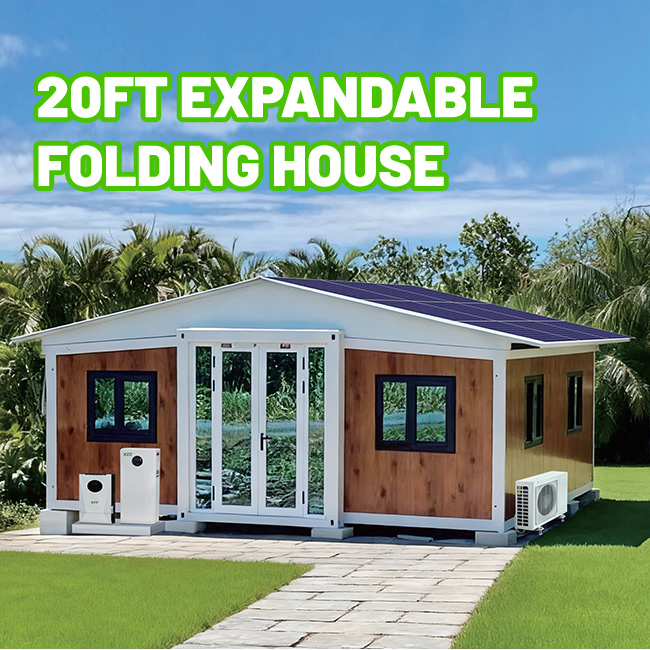 <span style="font-size:17px;"><b>XZZ-20ft Solar Energy Expandable Container House Solution</b></span>