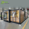 Premium XZZ-40ft Solar energy expandable container house manufacturer Integrated 5-25kW solar system and rapid assembly The ultimate Green Energy Housing Solution for global B2B buyers