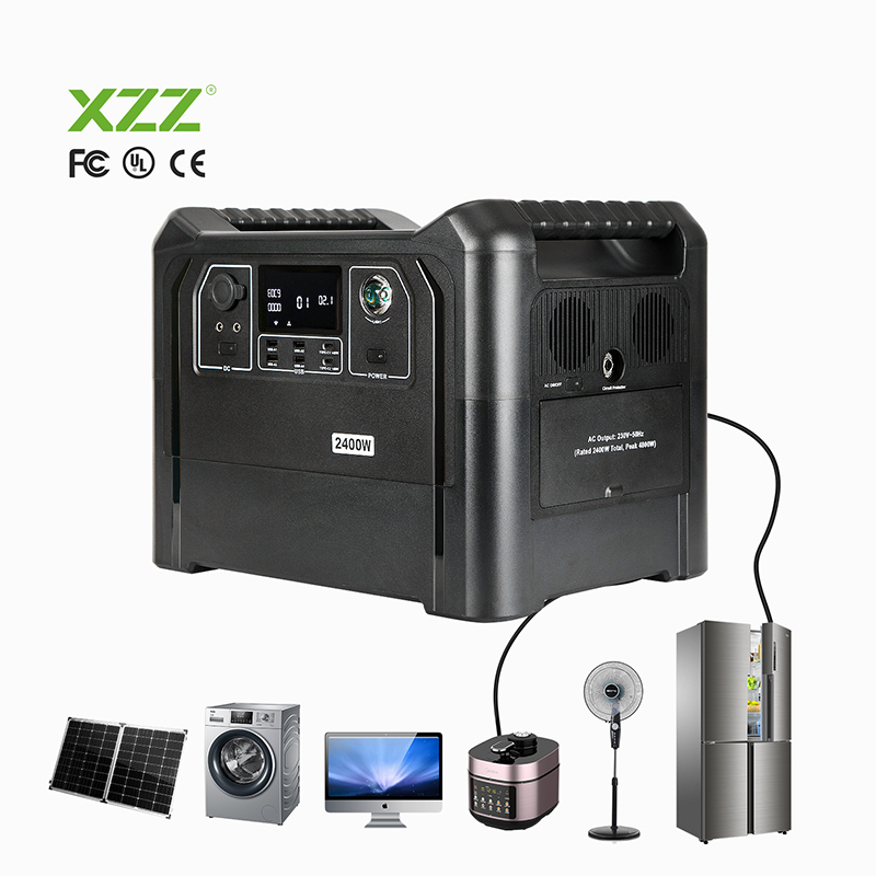 2400W Portable Power Station/ Solar Generator ODM/OEM Mobile Power Supply LiFePO4 Battery