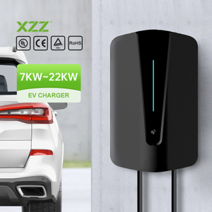 XZZ 7KW 11KW 22KW Mobile Home AC EV Charger Wallbox EV Charging Station WiFi Smart APP Control High-Efficiency Wall-mounted Car Charger OCPP1.6 for All Electric Car 