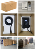 XZZ DC Double Gun EV Charger 40KW/60KW EV Charging Station WiFi Smart APP Control OCPP Fast Car Charger Mini DC Charging Station Wall-mounted Or Pole-mounted CCS1/2