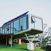 Modern 20ft 40ft Prefab House Expandable Container House with Solar Panels Steel Prefab Featuring Bathroom Kitchen Solar Prefab House Modern 2 Bedroom Container House Prefab Design with Solar Electric