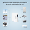  XZZ New Hot Wall-Rack Mount Dual Use 51.2v 100ah 10.24kwh Lifepo4 Lithium Ion Battery For Solar System Home Energy Storage Syst.
