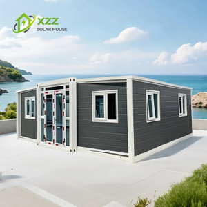 XZZ SOLAR HOUSE 20ft Expandable Modular Home with 2 Bedroom 1 kitchen 1 bathroom Tiny Home | Portable Prefab Unit