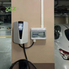 XZZ 7KW 11KW 22KW 4.3inch LCD Screen Mobile Home AC EV Charger Wallbox EV Charging Station WiFi Smart APP Control High-Efficiency Wall-mounted Car Charger OCPP1.6 for All Electric Car 