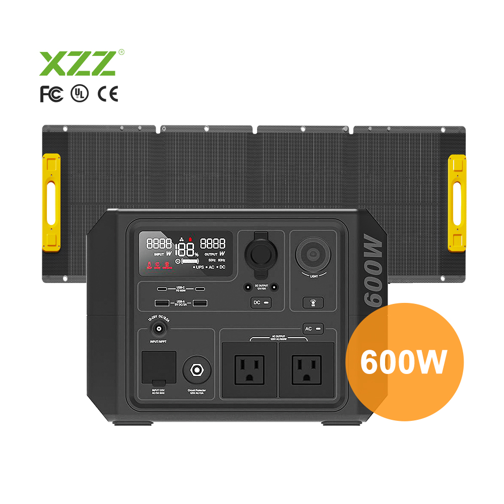 600W Portable Power Station/ Solar Generator ODM/OEM Mobile Power Supply LiFePO4 Battery