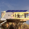 Modern 20ft 40ft Prefab House Expandable Container House with Solar Panels Steel Prefab Featuring Bathroom Kitchen Solar Prefab House Modern 2 Bedroom Container House Prefab Design with Solar Electric