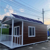  Complete Set Off Grid Living Solution Solar Energy System Container House Hotel 20FT 40FT Prefabricated House Portable Prefab Expandable Container House with Solar Prefab Container House