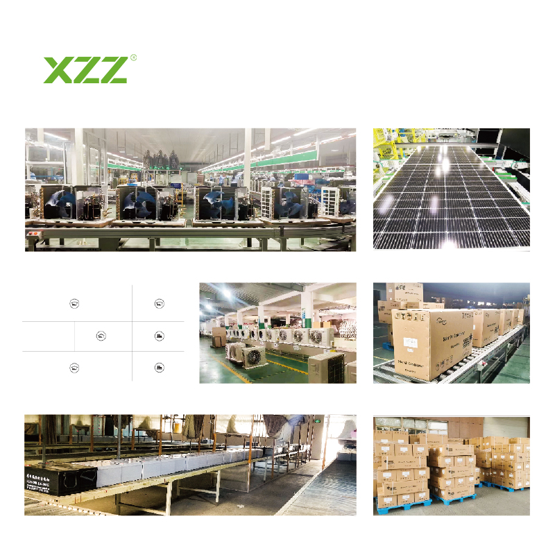 XZZ PV Air Conditioner Solar Air Conditioner Off-grid Hybrid Solar System Solar Powered Air Conditioner Wall Mounted Air Conditioner With Solar Panel All-in-One Energy Storage System