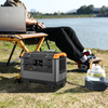 XZZ OEM ODM 3000W 4032Wh Portable Power Station Solar Generator LiFePO4 Power Station For Camping Emergency Multi Function Outdoor Energy Storage Battery Generator with Wheels