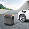 XZZ OEM ODM 3000W 5376Wh Portable Power Station Solar Generator LiFePO4 Power Station For Camping Emergency Multi Function Outdoor Energy Storage Battery Generator with Wheels