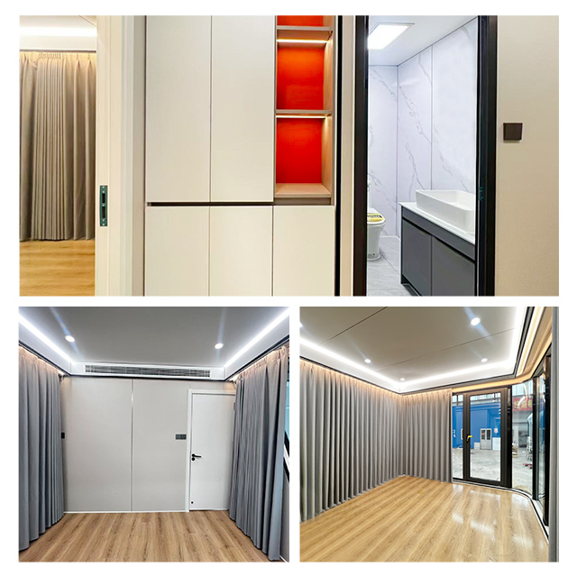 XZZENERGY 33 squares Solar Capsule Mobile House with Solar Energy Solutions and bedrooms kitchen bathroom all included for Off-Grid Living Enthusiasts Government&Tourism Dpartments(for Scenic Sports）