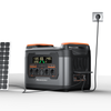 Xin Zhuo Portable Power Station Cube 2400W with Expansion Battery Pack, 2048Wh Capacity , Solar Generator for Camping, Home Backup.