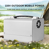 300W Emergency Mobile Power Lithium Ion Battery Built-In Flashlight Faster Charger Portable Power Station.