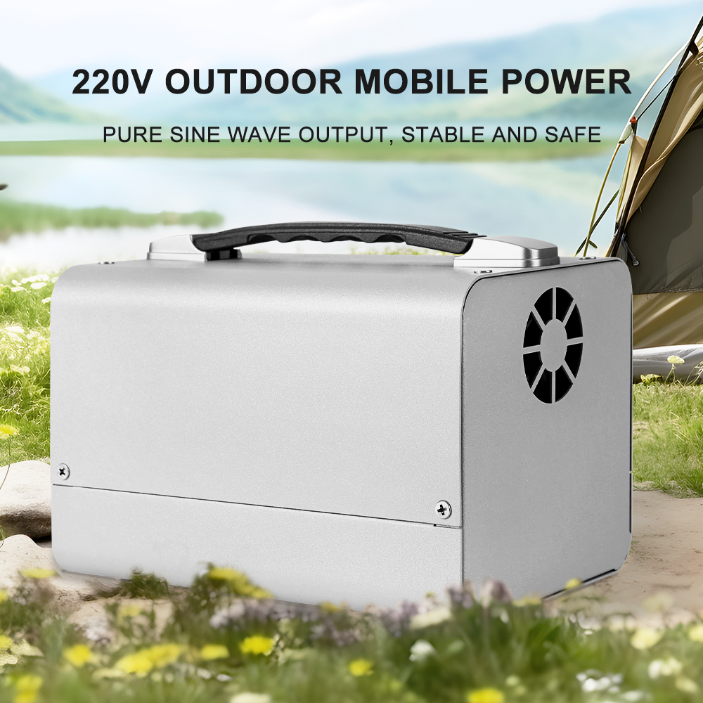 300W Emergency Mobile Power Lithium Ion Battery Built-In Flashlight Faster Charger Portable Power Station.