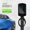  XZZ 7KW 11KW 22KW Wallbox EV Charger LED Mobile Home AC Electric Vehicle EV Charging Station WiFi APP Control Adjustable EV Hybrid Car Charger OCPP1.6 