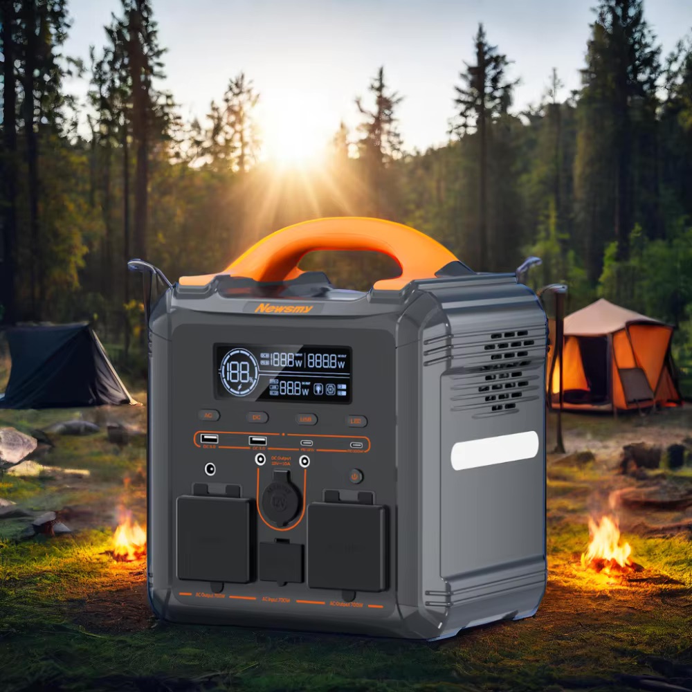 1200W Portable Power Station/ Solar Generator ODM/OEM Mobile Power Supply Pure Sine Wave for Home Backup Emergency
