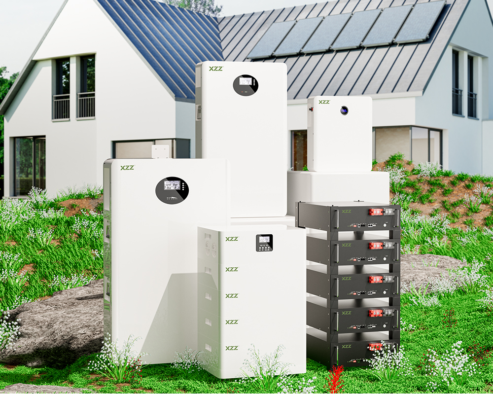 Home Use Solar Energy System Complete Kit 2.56KW 3.43KW 5.12KW 10KW 16KW Hybrid On&Off Grid Solar Panels Home Energy Storage System BESS