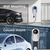 XZZ Home AC EV Charger Type2 32A/40A EV Charger 7KW/11KW/22KW OCPP1.6 Wall-mounted EV Charger, Wi-Fi And Bluetooth Enabled EVSE, Flexible 16-Foot CableCharging Evse EV Wallbox Station