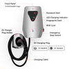  XZZ Home AC EV Charger Fingerprint Code 7KW 11KW 22KW EV Charging Station WiFi APP Contro Adjustable EV & Plug-in Hybrid Car Charger Ocpp1.6 for All Electric Car 