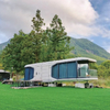 Intelligent Local Prefab Modular Solar Space Capsule House LuxuryCustomized Pre-Fab Folded Container House with Solar System Customized Fast Install Expandable Prefab Container House Homes with Solar 
