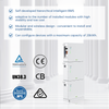 15360Wh 51.2V Energy Storage Stacked LiFePO4 Batteries Home Solar System Lithium Battery Energy Storage.