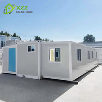 Premium XZZ-40ft Solar energy expandable container house manufacturer Integrated 5-25kW solar system and rapid assembly The ultimate Green Energy Housing Solution for global B2B buyers