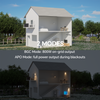 Xin Zhuo Portable Power Station Cube 2400W with Expansion Battery Pack, 2048Wh Capacity , Solar Generator for Camping, Home Backup.