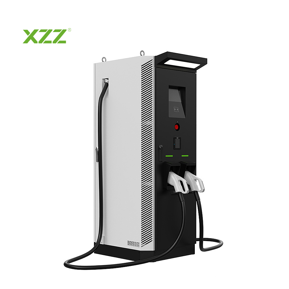 XZZ DC Level3 EV Charger 120KW-360KW EV Charging Station Double Gun WiFi Smart APP Control OCPP Fast Car Charger CCS1/2 CHAdeMO GB/T High-efficiency Electric Car Charger Station