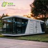 XZZENERGY 33 squares Solar Capsule Mobile House with Solar Energy Solutions and bedrooms kitchen bathroom all included for Off-Grid Living Enthusiasts Government&Tourism Dpartments(for Scenic Sports）