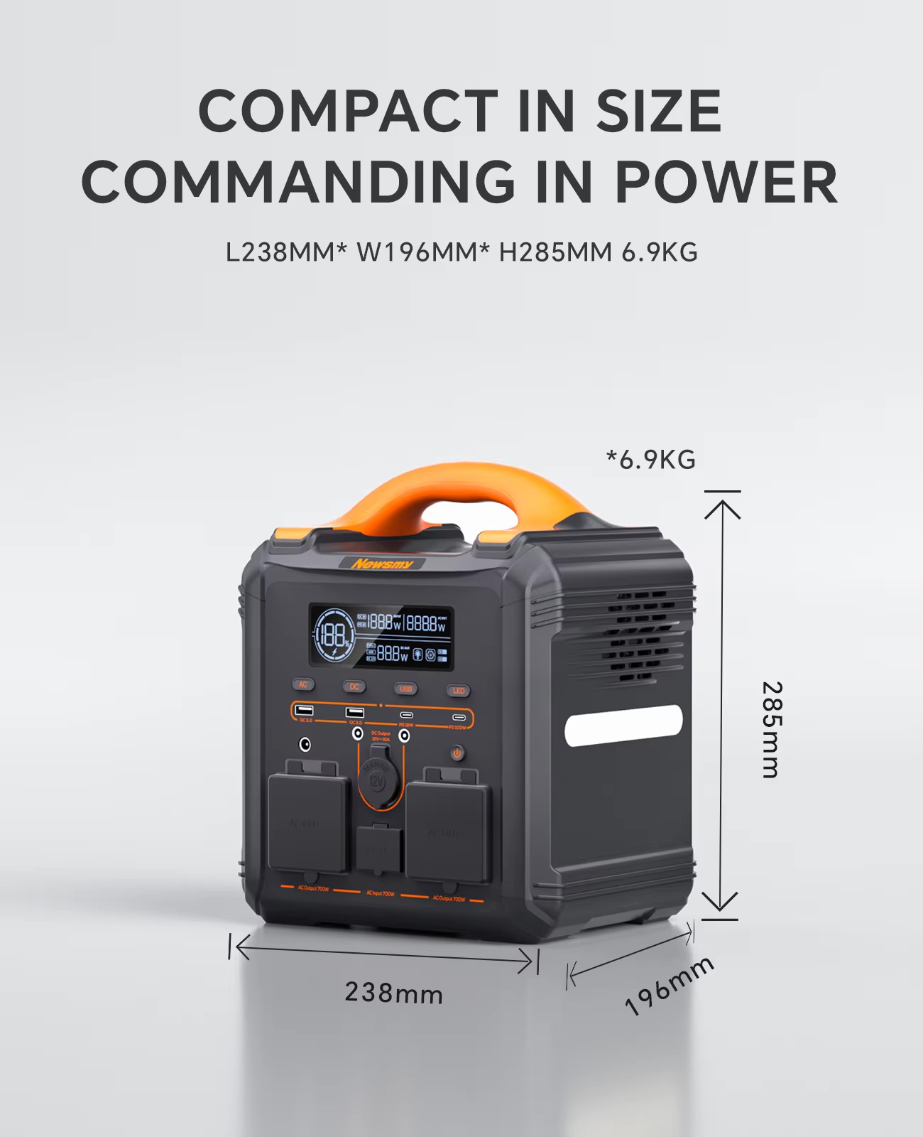 300W Portable Power Station/ Solar Generator ODM/OEM Mobile Power Supply S