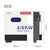 Hybrid Inverter Solar Power System Energy Storage Inverter Home Hybrid Inverter Solar Controller 93% Efficiency MPPT Hybrid Solar Inverter 4Kw 6Kw For Energy Storage System Pure Sine Wave Single Phase