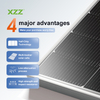 High Quality Solar Panel Photovoltaic OEM Monocrystalline Silicon Cells Home Use Semi-Tempered Glass Solar Panel Solar Power PV Module Panel Mono Bifacial 20W 40W 50W 100W 150W 200W 250W 300W 550W