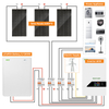 5KWh Off Grid & Hybrid & On Grid Solar Energy System BESS Complete Kit 5KWh All-in-One Energy Storage System Home Solar Power System Photovoltaic System Full Set 