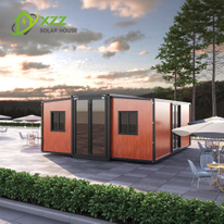 XZZ SOLAR HOUSE 20ft Expandable Modular Home | 2 Bedroom Tiny Home | Portable Prefab Unit