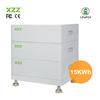  Stackable LiFePO4 Battery Home System Solar Stackable Battery 15KWh Energy Storage Home Battery Stackable High Voltage Solar Battery Storage