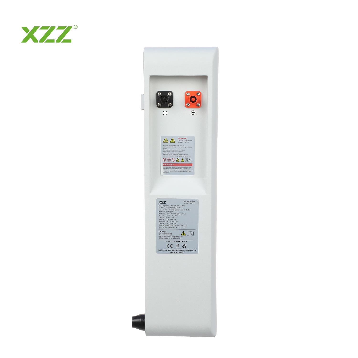 Solar Energy Storage System Lithium Ion Battery 48V LiFePO4 Battery 100ah 3.43KWh Battery Pack Rechargeable Home Energy Storage Lithium Battery