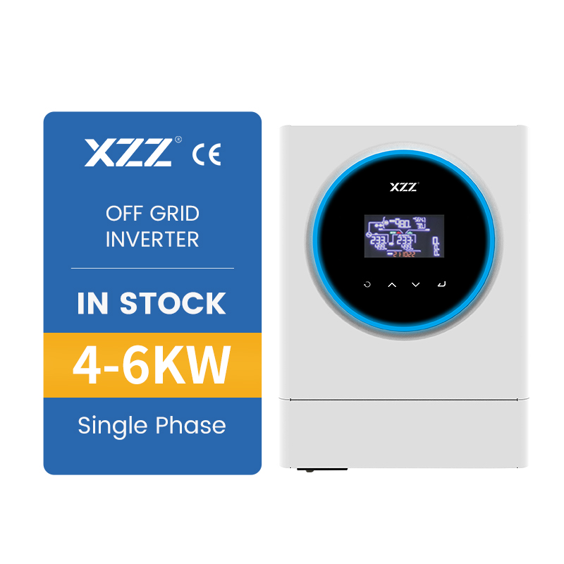  MPPT Offgrid Solar Inverter 4KW 6KW Off Grid Inverter Solar Power System Energy Storage Inverter Home Solar Controller For Energy Storage System Pure Sine Wave Single Phase