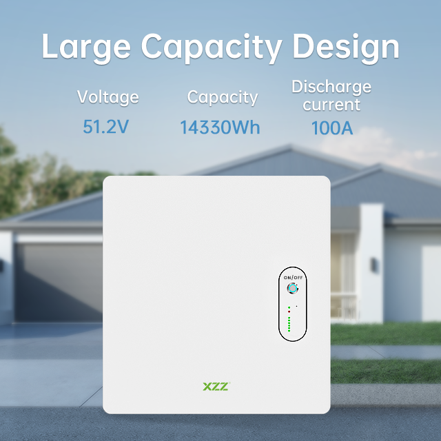  XZZ New Hot Wall-Rack mount Dual use 51.2v 100ah 14.33kwh Lifepo4 Lithium Ion Battery For Solar System Home Energy Storage Syst.