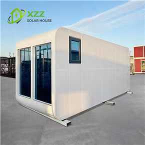 XZZ-Apple-13㎡ Integrated Solar Panel & Energy Storage Apple Cabin Housing Solution for Off-Grid Housing Projects
