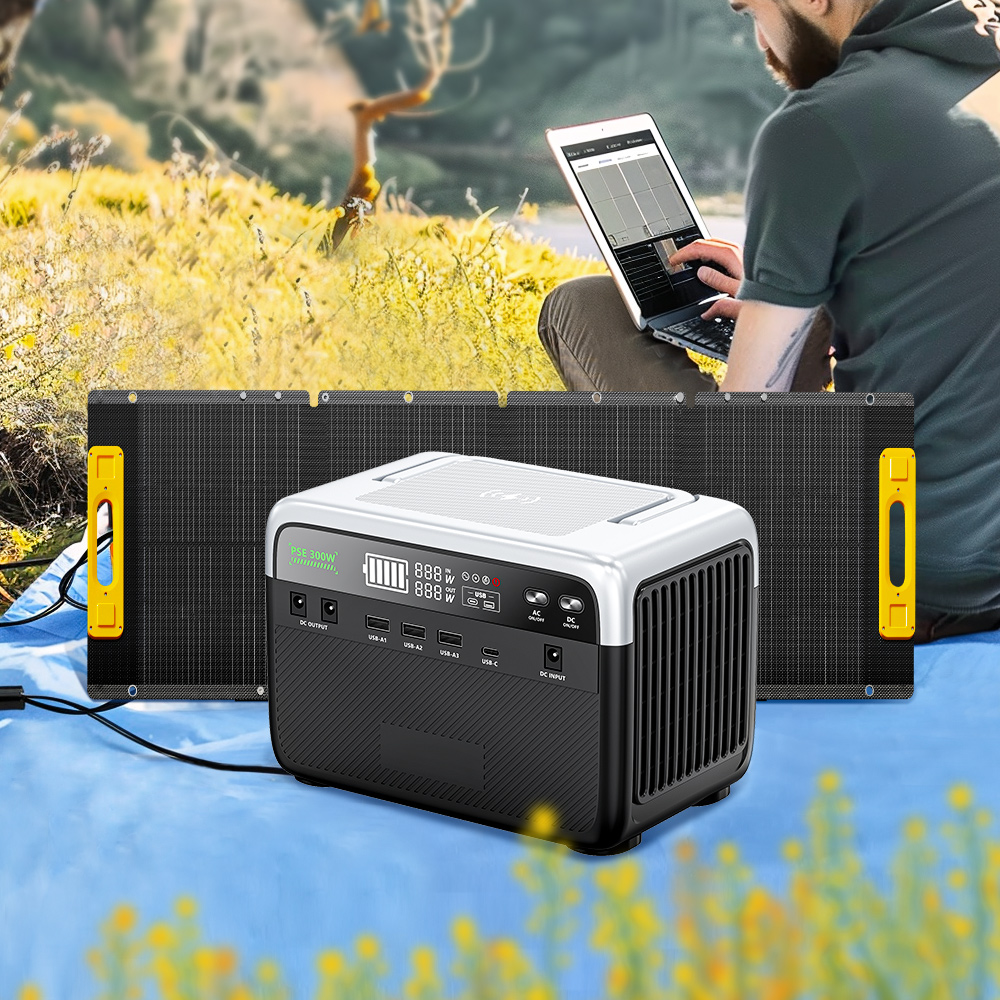 300W Portable Power Station/ Solar Generator ODM/OEM Mobile Power Supply LiFePO4 Battery